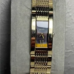 Seiko | Accessories | Seiko Tressia Browngold Toned  display picture 1